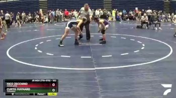 102 lbs Quarterfinal - Nico Zecchino, Manalapan vs Curtis Maynard, Towanda