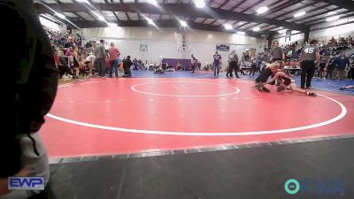 70 lbs Rr Rnd 2 - Grady Zinter, Owasso Takedown Club vs Michael Robison, Sperry Wrestling Club