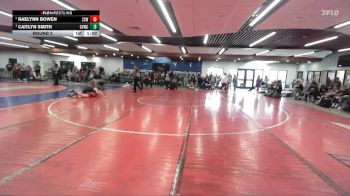 100 lbs Round 2 - Caitlyn Smith, Garden Valley Wrestling Club vs Raelynn Bowen, 208 Spartan WC