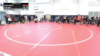 90 lbs Quarterfinal - Blake Wertz, Front Royal WC-MS vs Jace Weis, Arsenal WV-MS