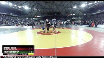 108 lbs Cons. Round 4 - Easton Gieger, Outlaw Wrestling Club vs Nicholas Schultz, Twin City Wrestling Club