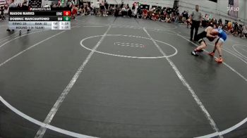 105 lbs Round 1 (4 Team) - Mason Marks, EsteBuilt WC vs Dominic Masciantonio, Broad Axe White