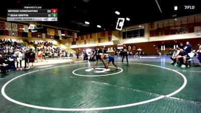 150 lbs Cons. Round 7 - Bryson Constantino, Frontier vs Sean Griffin, Central Catholic