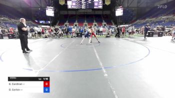 120 lbs Cons 4 - Gus Cardinal, Arizona vs Dale Corbin, Wisconsin