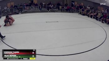 147 lbs Round 4 (8 Team) - Miles Renner, South Dakota Lightning vs Emerson Tjaden, Kansas Rattlers