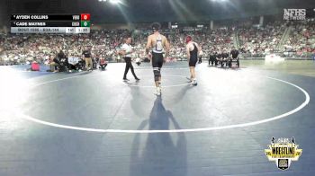 B3A-144 lbs 1st Place Match - Cade Maynes, Community Christian vs Ayden Collins, Verdigris