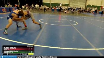 138 lbs Semis & 1st Wrestleback (8 Team) - Tyson Brown, Blair vs Connor Ritonya, Bennington