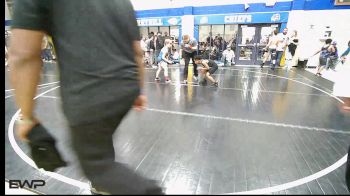 83 lbs Consolation - Brock Monson, Stroud Youth Wrestling Club vs Mijo Hart, Pin-King All Stars