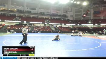 106 lbs Champ. Round 2 - Talan Edwards, Kuna vs Tobias Guillen, Meridian