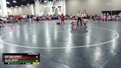 120 lbs Quarterfinals (8 Team) - Talon Jessup, Fight Barn WC vs Matthew Wright, Viking Wrestling Club