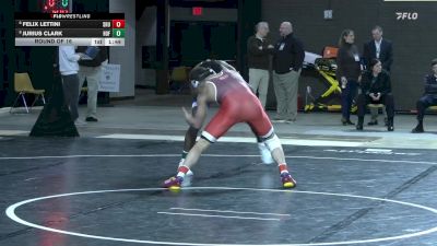 157 lbs Round Of 16 - Felix Lettini, Sacred Heart vs Jurius Clark, Hofstra