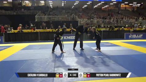 Payton Pearl Rabinowitz vs Catalina V Carballo 2025 Pan Kids Jiu-Jitsu IBJJF Championship
