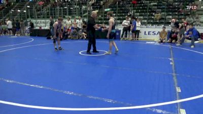 144 lbs Cons. Semis - Gabe Showers, Powerhouse Wrestling Club vs Jasper Sonberg, Caveman Wrestling