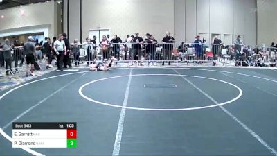 123 lbs Round Of 32 - Emma Garrett, Mad Dog Wrestling Club vs Peyton Diamond, Nakamura Wrestling