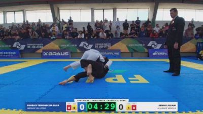 DENNIS JULIANI vs GUARACI TRINDADE DA SILVA 2026 FPJJ Copa Grandes Mestres Etapa 3