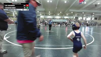 50 lbs Cons. Round 1 - Zev Brammer, Stampede Wrestling Club vs Houston West, Arlington Wrestling Club