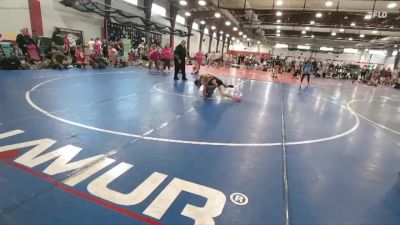 116 lbs Round 4 (6 Team) - Dallas Bohling, Crown City Queens vs Kayla Coletta, Crown City Queens Blue