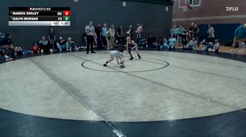 61 lbs Semifinal - Dalyn Morgan, Small Town Grims vs Maddix Ensley, Homedale Wrestling Club