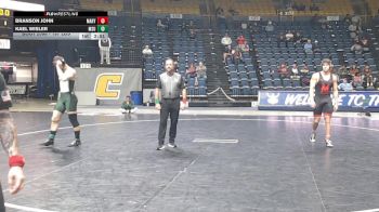 197 lbs Consolation - Branson John, Maryland vs Kael Wisler, Michigan State