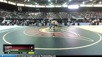 2A 132 lbs Champ. Round 1 - Tyler Saunders, Bear Lake vs TJ Smith, Salmon