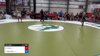 65 kg Consi Of 16 #1 - Dario Lemus, Dmv Rtc vs Cayden Henschel, Ranger Wrestling Club