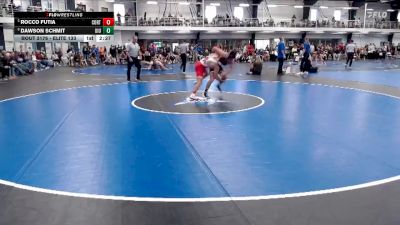 Elite 133 lbs Cons. Round 4 - Rocco Futia, Cortland State vs Dawson Schmit, Upper Iowa