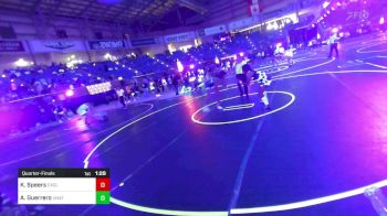 123 lbs Quarterfinal - Kailani Speers, Eaglecrest WC vs Alexa Guerrero, Unattached