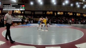 157-2A/1A Quarterfinal - Dylan Ohler, Liberty vs Caleb Brenneman, Northern-G