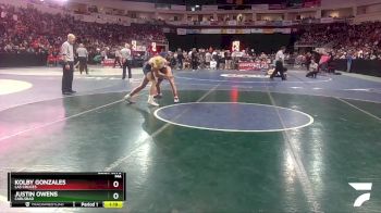 5A 139 lbs Quarterfinal - Kolby Gonzales, Las Cruces vs Justin Owens, Carlsbad