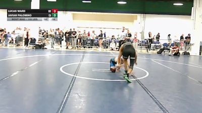 145 lbs Consi Of 4 - Lucas Ward, WV vs Javian Palomino, CA