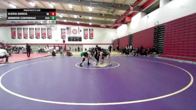 180 lbs Round 1 (3 Team) - Jennifer Contreras, East Los Angles College vs Alexia Garcia, San Joaquin Delta College