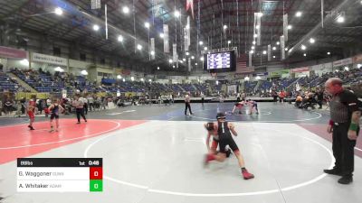89 lbs Consi Of 4 - Gehrig Waggoner, Gunnison vs Avery Whitaker, Adams City WC