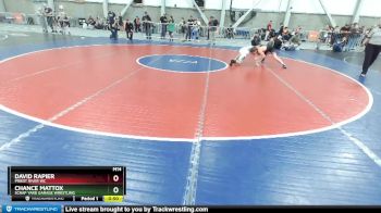 108 lbs Cons. Round 3 - Chance Mattox, Scrap Yard Garage Wrestling vs David Rapier, Priest River WC