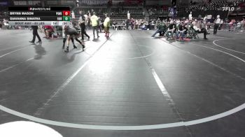 80 lbs Consi Of 4 - Brynn Mason, Power Half Wrestling Academy vs Giavanna Sinatra, Fair Lawn