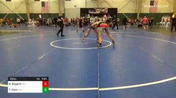 182 lbs Quarterfinal - Brody Bogard, Amherst High School vs Tre Daro, David City