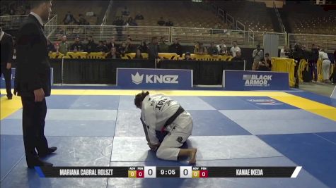 Kanae Ikeda vs Mariana Cabral Rolszt 2025 Pan Jiu Jitsu IBJJF Championship