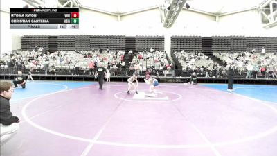 68-M2 lbs Final - Ryoma Kwon, Vougar's Honors Wrestling vs Christian Cartella, All I See Is Gold Academy