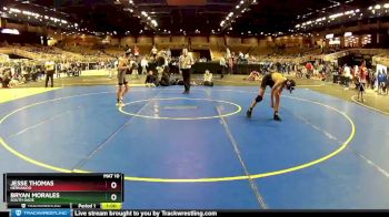 106 lbs Cons. Round 3 - Bryan Morales, South Dade vs Jesse Thomas, Hernando