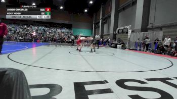 152 lbs Round Of 32 - Ayden Gonzales, Wasco Wrestling vs Kody Goss, Elko Wrestling Club