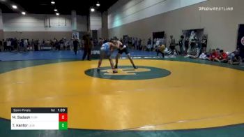 145 lbs Semifinal - M Sadeek, Florida vs Trevor Kantor, Level Up Wrestling Center