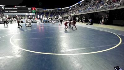 100 lbs Consy 1 - Brayden Darr, Waynesburg vs Levi Goodman, Altoona