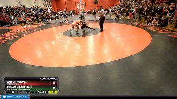126 lbs Cons. Round 2 - Ethan Hagerman, Machesney Park (HARLEM) vs Anton Young, FREEPORT (HS)