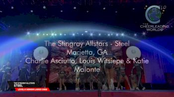 The Stingray Allstars - Marietta - Steel [2025 L6 Senior Large Coed Semis] 2025 The Cheerleading Worlds