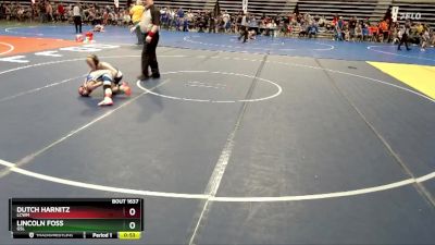 65 lbs Semifinal - Lincoln Foss, GSL vs Dutch Harnitz, LCWM