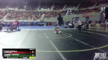 D1-165 lbs Cons. Semi - Tyler Spatola, Desert Ridge vs Gabriel Fuentes, Chandler