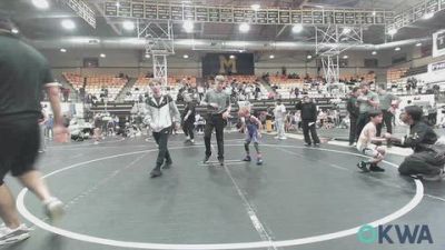49 lbs Rr Rnd 3 - Henry Howell, Henryetta Knights Wrestling Club vs Adrian Cordova, D3 Wrestling Cluib