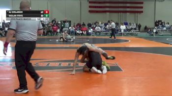 133 lbs 5th Place Match - AJ Orlando, Averett vs Nolan Frye, Mount Union