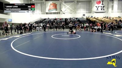 96 lbs Semifinal - Jeremy Lutes, Purple Eagles Wrestling Academy vs Ian Plagianakos, Elite Wrestling Academy