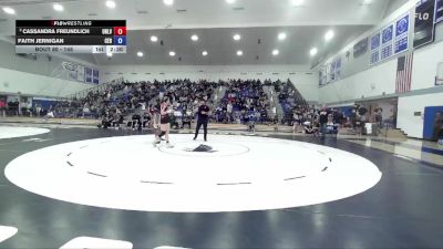 145 lbs Champ. Round 2 - Cassandra Freundlich, University Nevada Las Vegas vs Faith Jernigan, Cerritos College