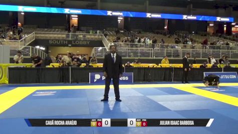 Cauã Rocha Araújo vs Julian Isaac Barbosa 2025 Pan Jiu Jitsu IBJJF Championship